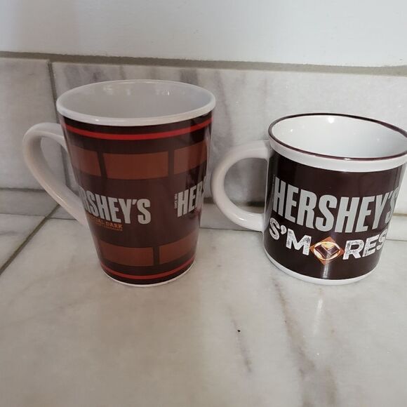 Hershey's Special Dark Chocolate Mug & Chocolate Smores Mug Set of 2 - Picture 2 of 12